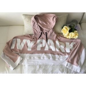 ⬇️ Cropped Oversized IVY PARK Hoodie, Top Shop
